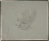 Pompeo Gerolamo Batoni, Bust-Length Study of a Child