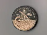 Massimiliano Soldani Benzi, Model for a medal of Francesco Redi; a Ship at Sea