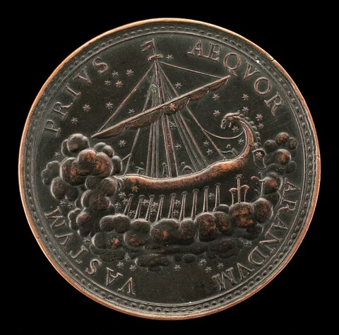 Antonio Selvi, Ship Guided by Stars [reverse]