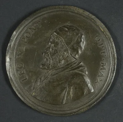 Antonio Selvi, Medal Depicting Pope Leo XI (1535–1605)