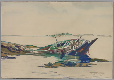 Frank Wilcox, The Wreck