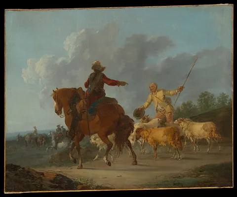 Francesco Casanova, Cavalier and Shepherd