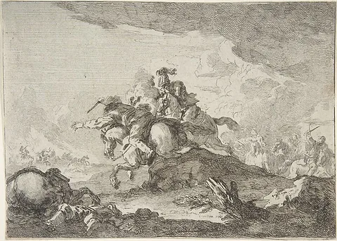 Francesco Casanova, Cavalry Charge