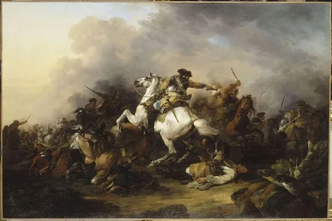 Francesco Casanova, Cavalry Engagement