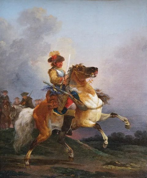 Francesco Casanova, Cuirassier Galopping