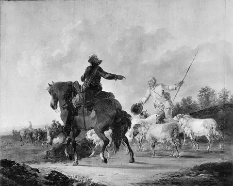 Francesco Casanova, Cavalier and Shepherd