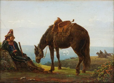 Massimo d'Azeglio, Brigand de la campagne de Rome