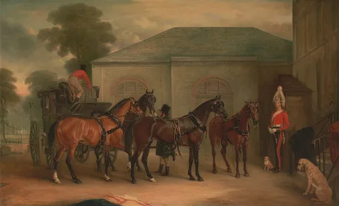 John Ferneley, The Drag of Sir Watkin Williams Wynn