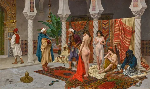 Giulio Rosati, Inspecting New Arrivals.