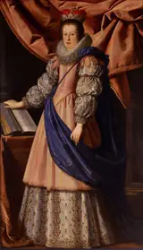 Lorenzo Lippi, Portrait of Claudia de' Medici
