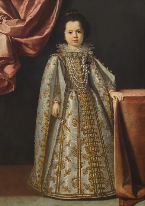 Lorenzo Lippi, Portrait of Vittoria della Rovere (1622-1694) aged 4 or 5