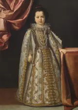Lorenzo Lippi, Portrait of Vittoria della Rovere (1622-1694) aged 4 or 5