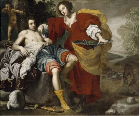 Lorenzo Lippi, Angelica and Medoro