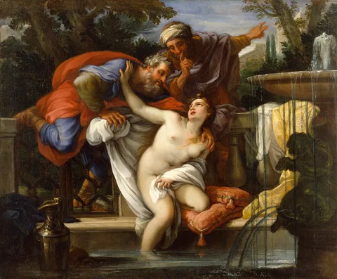 Giuseppe Bartolomeo Chiari, Susanna and the Elders