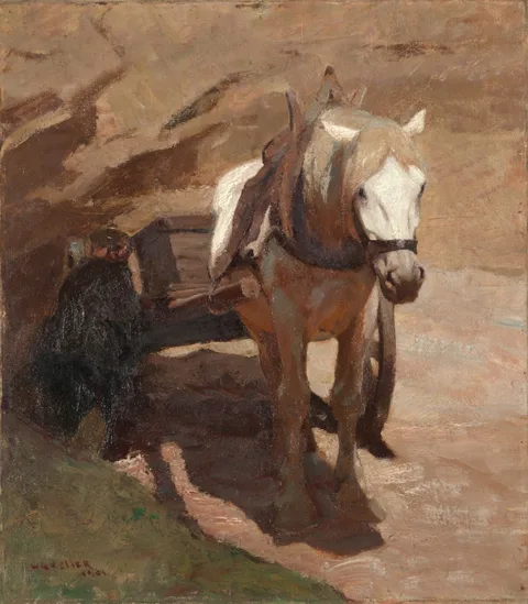Henry G. Keller, In the Sand-pit