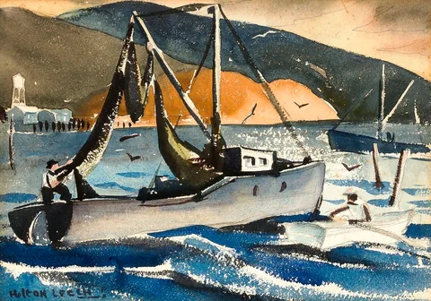 Hilton Leech, Montauk Harbour