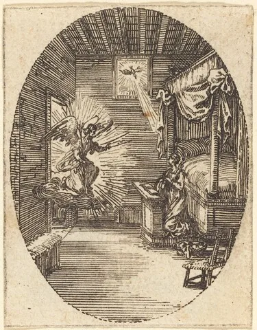 Jaques Callot, The Annunciation