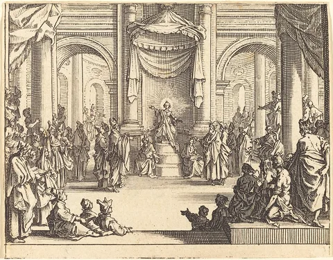 Jaques Callot, Christ Disputing with the Doctors