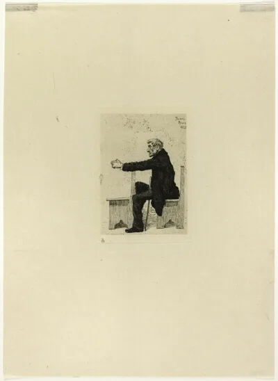 Antonio Piccinni, Old man in church
