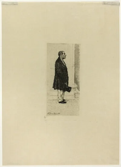 Antonio Piccinni, Man Standing in Church