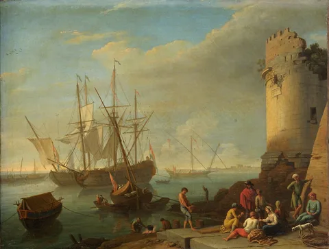 Adrien Manglard, Sea Port