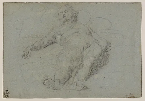 Domenico Tintoretto, Reclining Female Nude