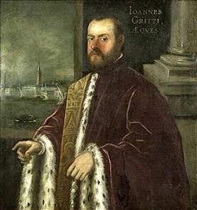 Domenico Tintoretto, Porträt des Giovanni Gritti