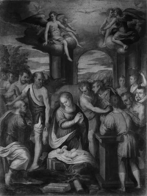 Bernardo Castello, The Adoration of the Shepherds