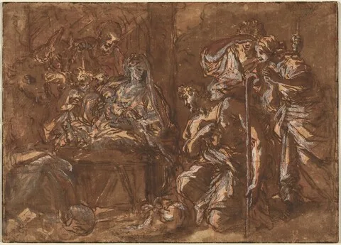 Giuseppe Passeri, The Adoration of the Shepherds