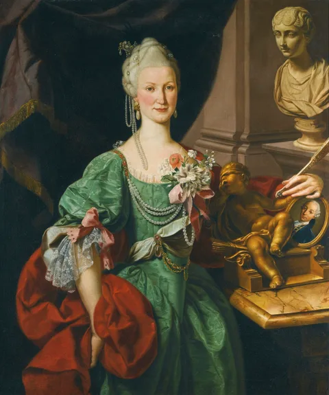 Bernardino Nocchi, Portrait of a Noblewoman