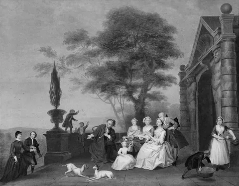 John Theodore Heins, Family Group on a Terrace