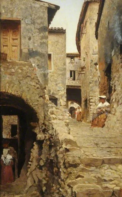Augusto Bompiani, Rocca di Papa, Rome