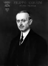 Augusto Bastianini, Portrait of Filippo Corsini