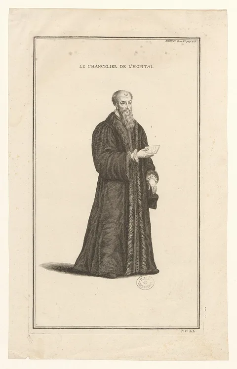 Bernard de Montfaucon, Le chancelier de L'Hôpital BOYER 1549