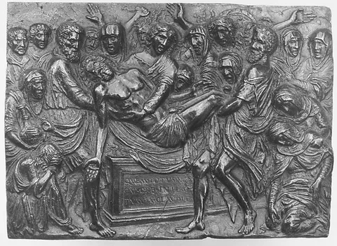 Andrea Riccio, The Entombment of Christ