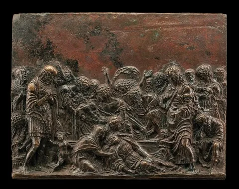 Andrea Riccio, The Entombment