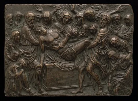 Andrea Riccio, The Entombment of Christ