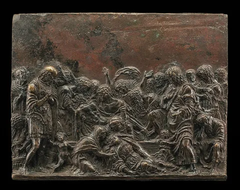 Andrea Riccio, The Entombment
