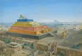 William Simpson, The Tower of Babel or Birs Nimrud Restored