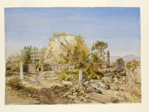 William Simpson, The Sanchi tope, Tanjore