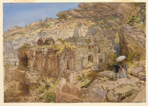 William Simpson, Kailasanatha temple, Ellora