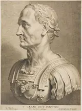 Boetius à Bolswert, Julius Caesar, Perpetual Dictator, from Twelve Famous Greek and Roman Men