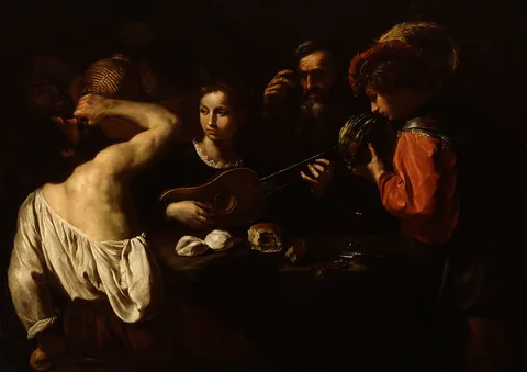 Pietro Paolini, Allegory of the Five Senses