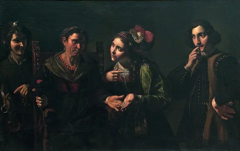 Pietro Paolini, The Fortune Teller