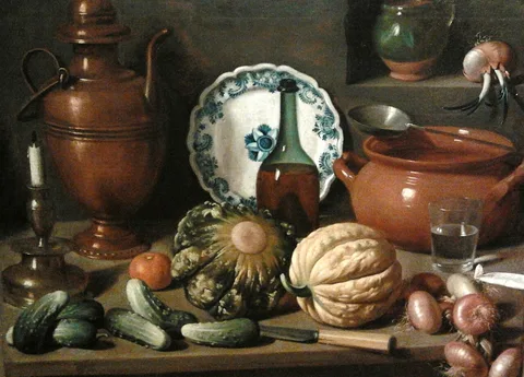 Carlo Magini, Still life with a copper jug