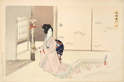 Toshikata Mizuno, Modern Beauties