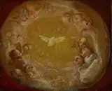 Mariano Rossi, The Dove of the Holy Ghost surrounded by Cherubim