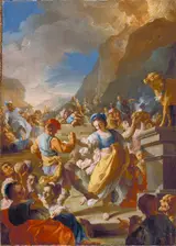 Lorenzo De Caro, The Israelites Worshiping The Golden Calf