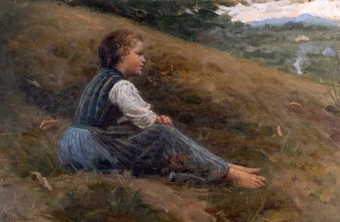 Noè Bordignon, Alone in the fields
