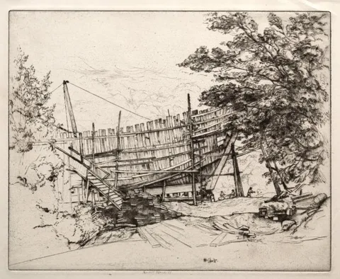 Ernest Haskell, Shipbuilding